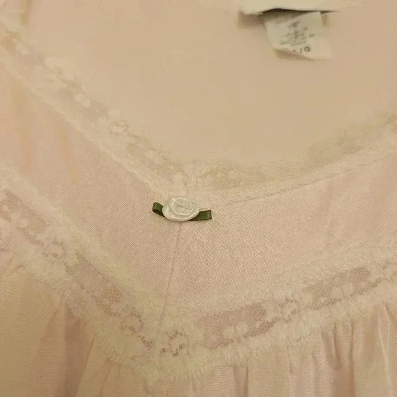 Vintage  pale pink french maid size large nightie - Picture 5 of 8